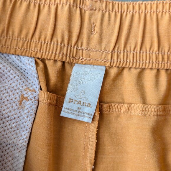 Prana Mariya Shorts in Gilded Sunset Yellow Orange Swim Beach Short medium - Picture 4 of 7